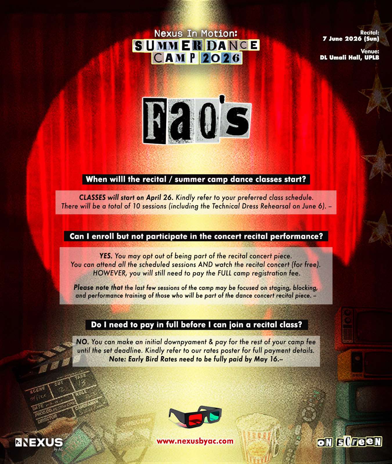 Summer Dance Camp 2026 FAQ 4