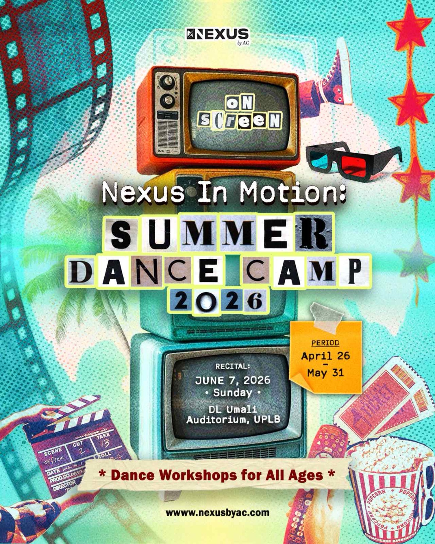 Summer Dance Camp 2026 Poster